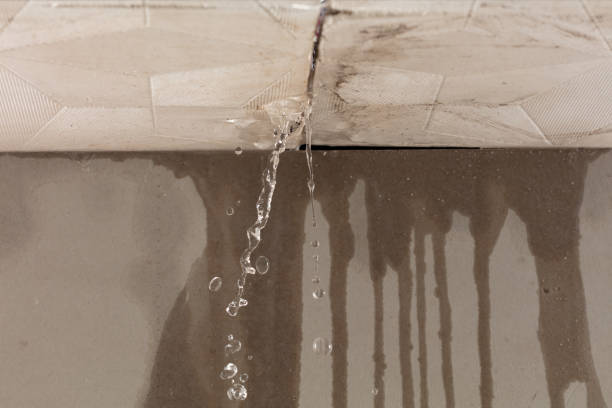 Professional Burst Pipe Cleanup technician working in Calhoun, GA